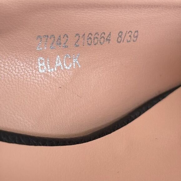 Unique Vintage Black Daisy Pumps - Picture 8 of 10